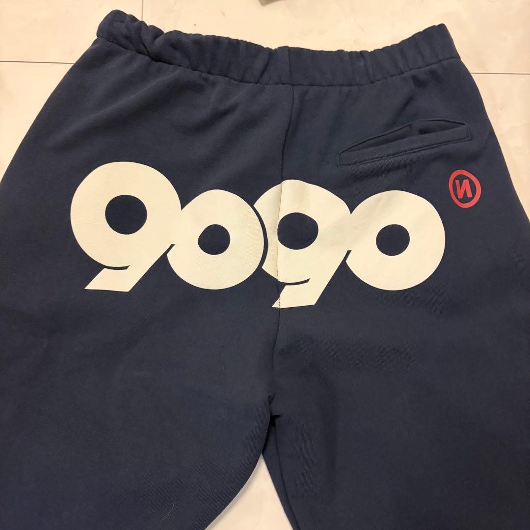 【最終値下げ！】9090 ネイビー パーカー スウェットパンツ セットアップ L