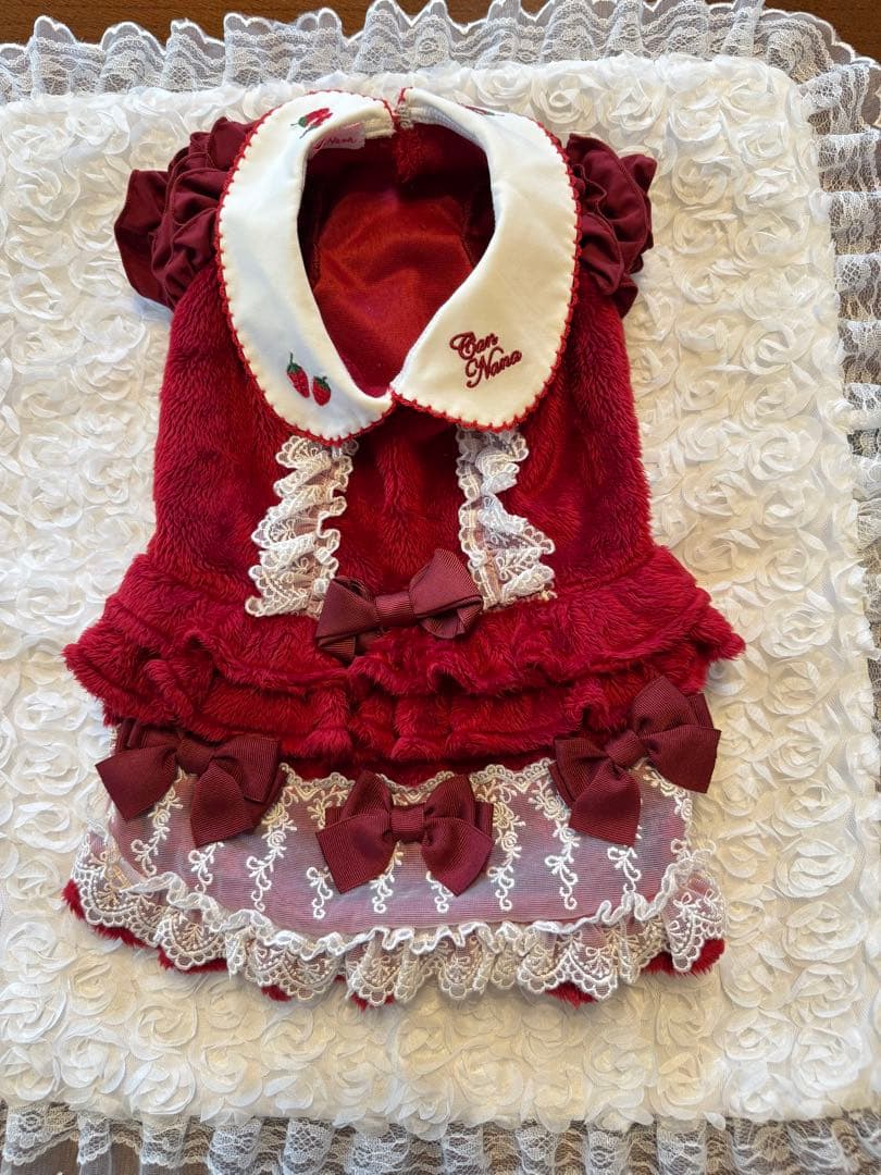 きゃんナナ 冬いちごスウィートワンピース ラズベリー Lサイズ