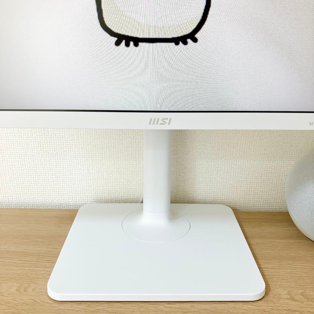 美品　MSI Modern MD2412PW モニター　23 白Type-C対応