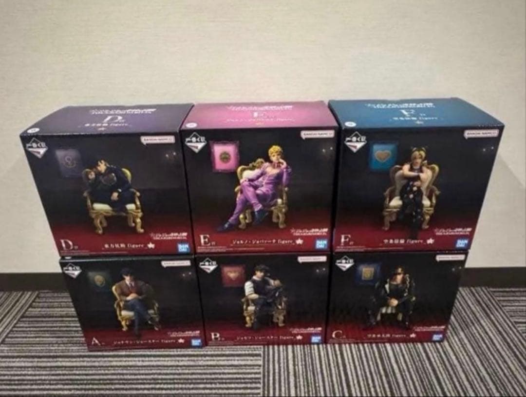 一番くじ ジョジョの奇妙な冒険 -THE★JOJO WORLD- コンプ