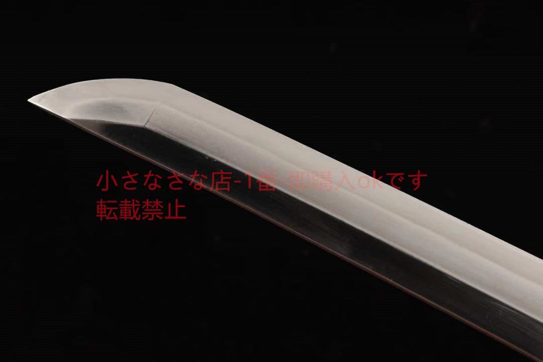 26寸弱反直線紋三色研武士太刀  古兵器 武具 刀装具 日本刀 模造刀 居合刀