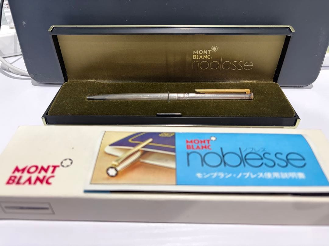 MONT BLANC noblesse ボールペン 本体+ケース+取扱説明書付き