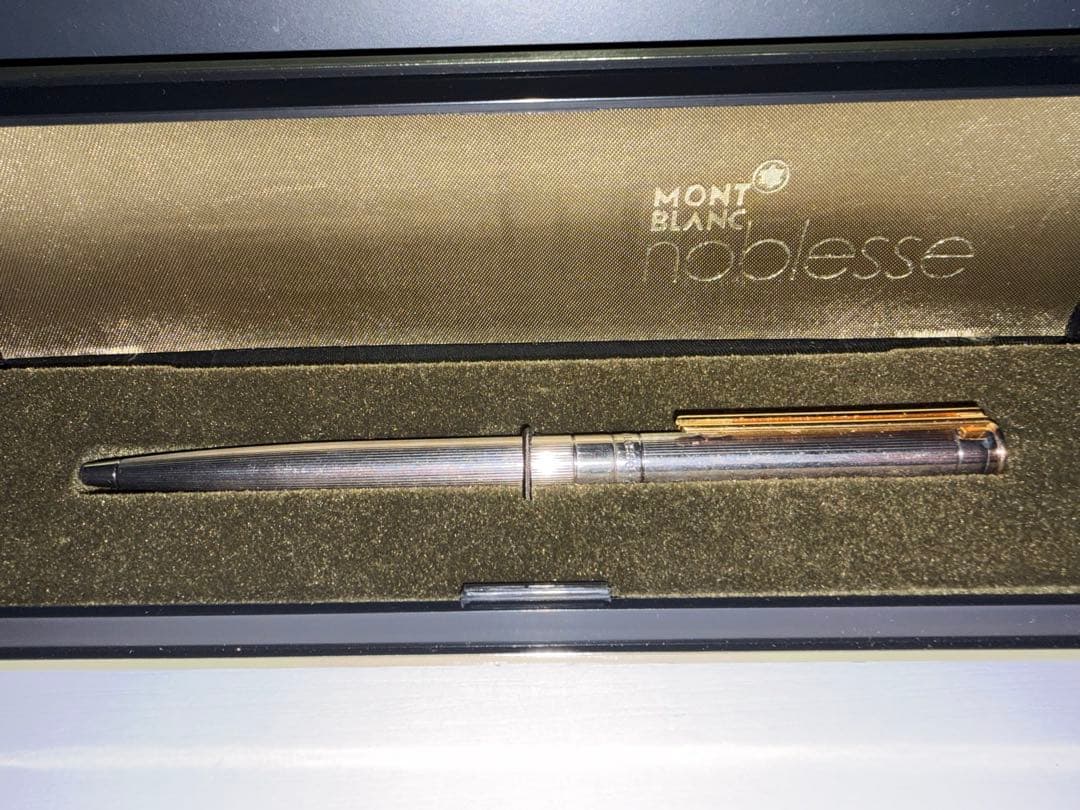 MONT BLANC noblesse ボールペン 本体+ケース+取扱説明書付き