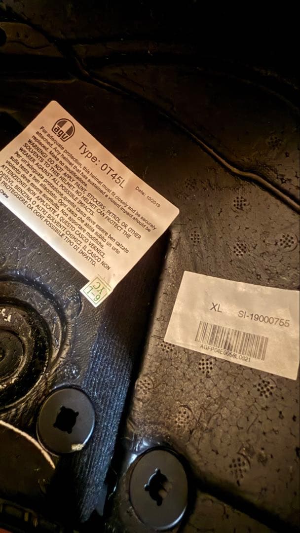 【AGV K-1 】XLサイズ