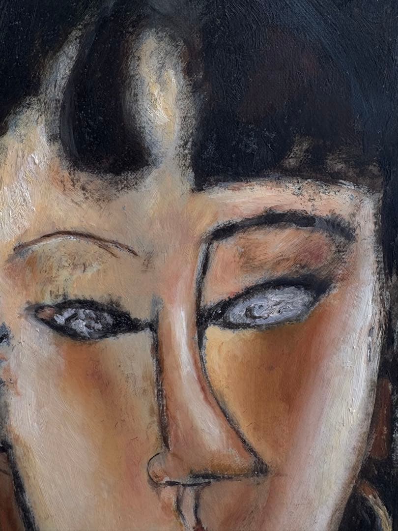 未使用　モディリアーニレプリカ　額縁入り