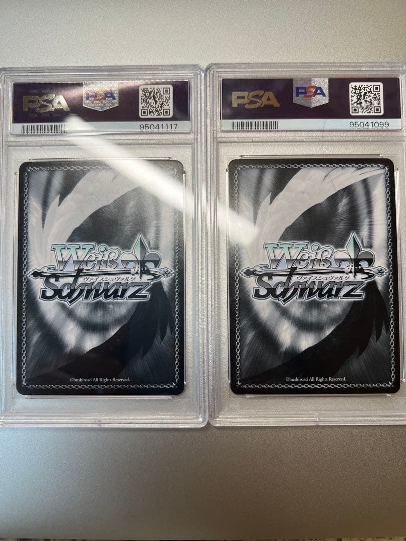 シ*ホ様 ヴァイスシュバルツ　SAO アスナ　キリトPSA10 各世界に1枚！英