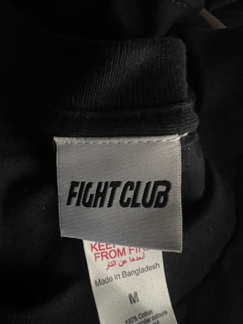 映画 FIGHT CLUB ファイトクラブ 公式タグ Tシャツ M
