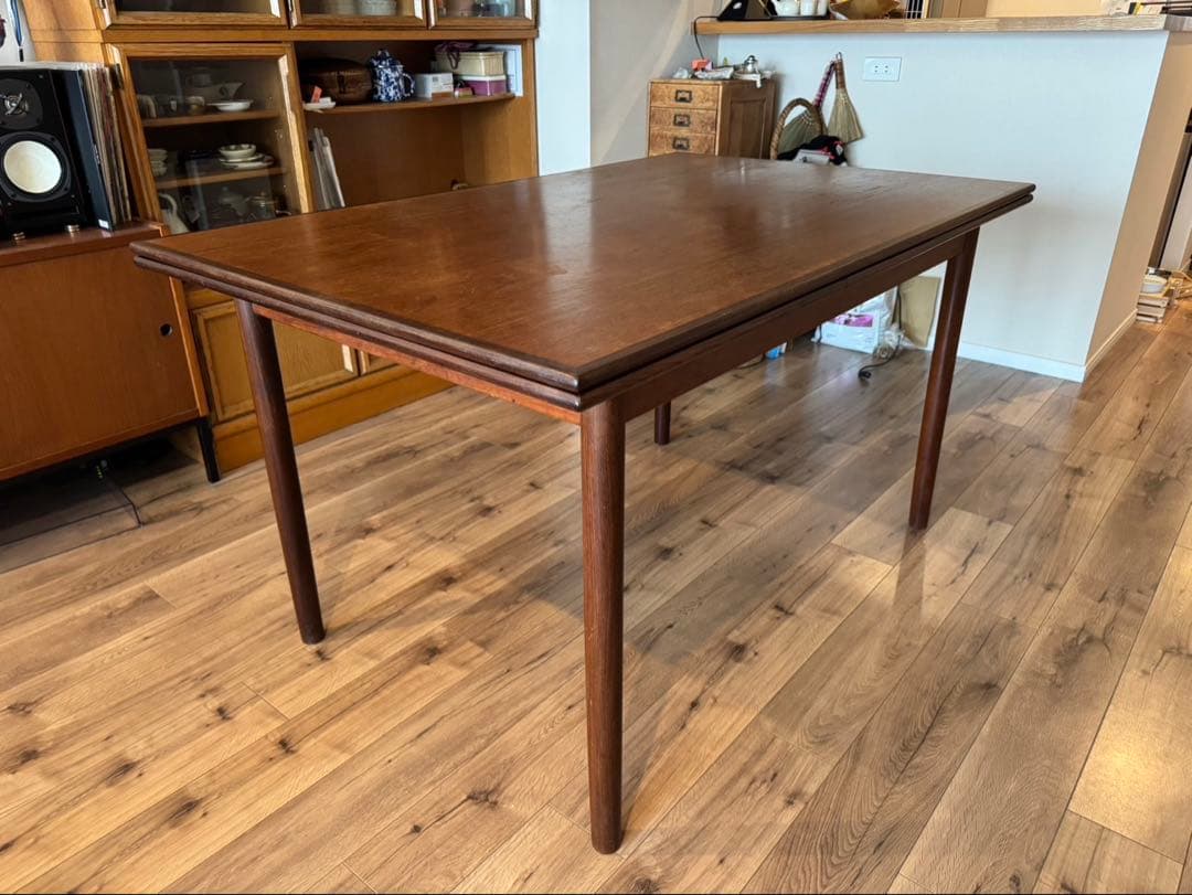 エクステンションテーブル　ビンテージ　デンマーク　北欧
