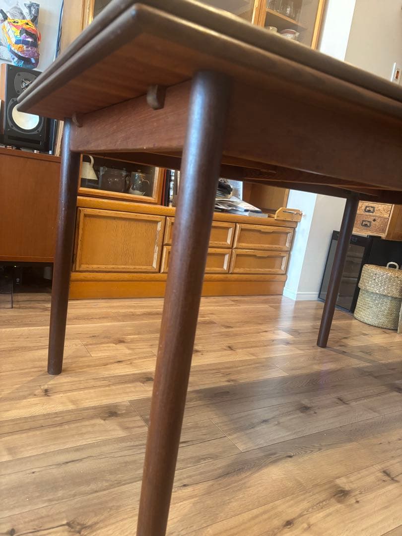 エクステンションテーブル　ビンテージ　デンマーク　北欧