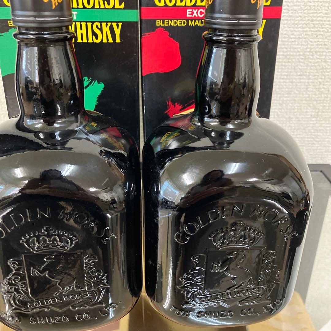【未開栓】ゴールデンホース　スコッチ　モルト　ウィスキー　2本セット