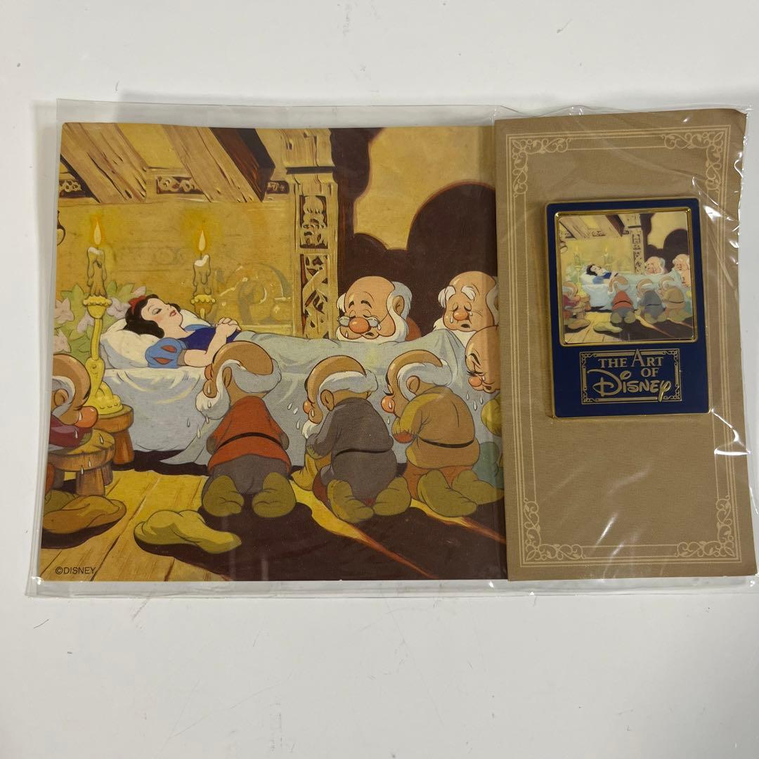 THE ART of Disney ディズニー　アート展　ピンバッジ　 白雪姫