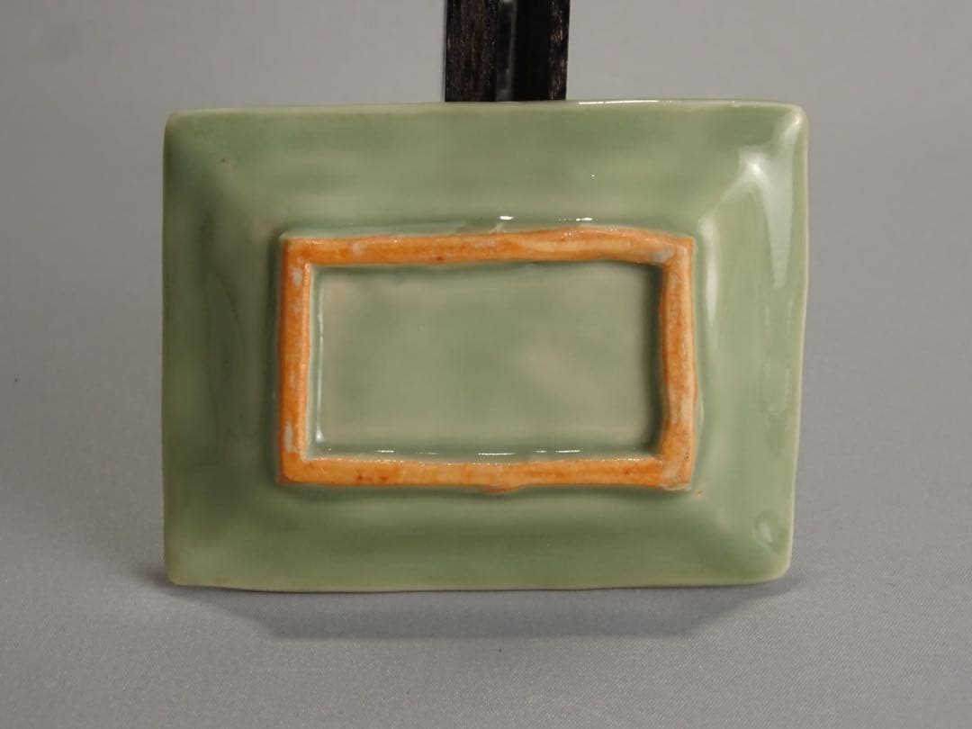 江戸時代　後期　三田青磁　小皿　4点　鹿に猿　菊　亀形　花文　豆皿　コレクション