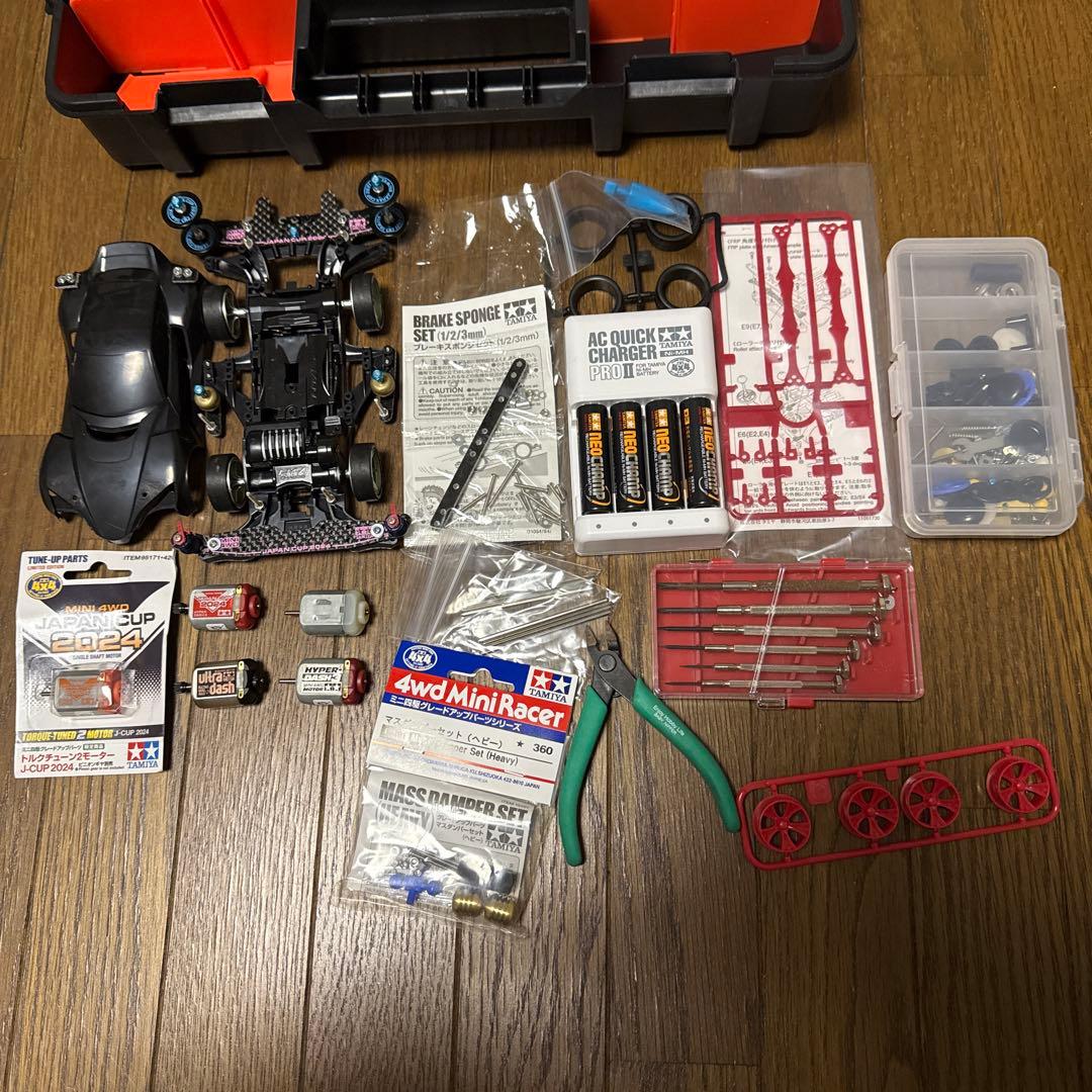 タミヤ ミニ四駆 ブラックボディ 引退セット