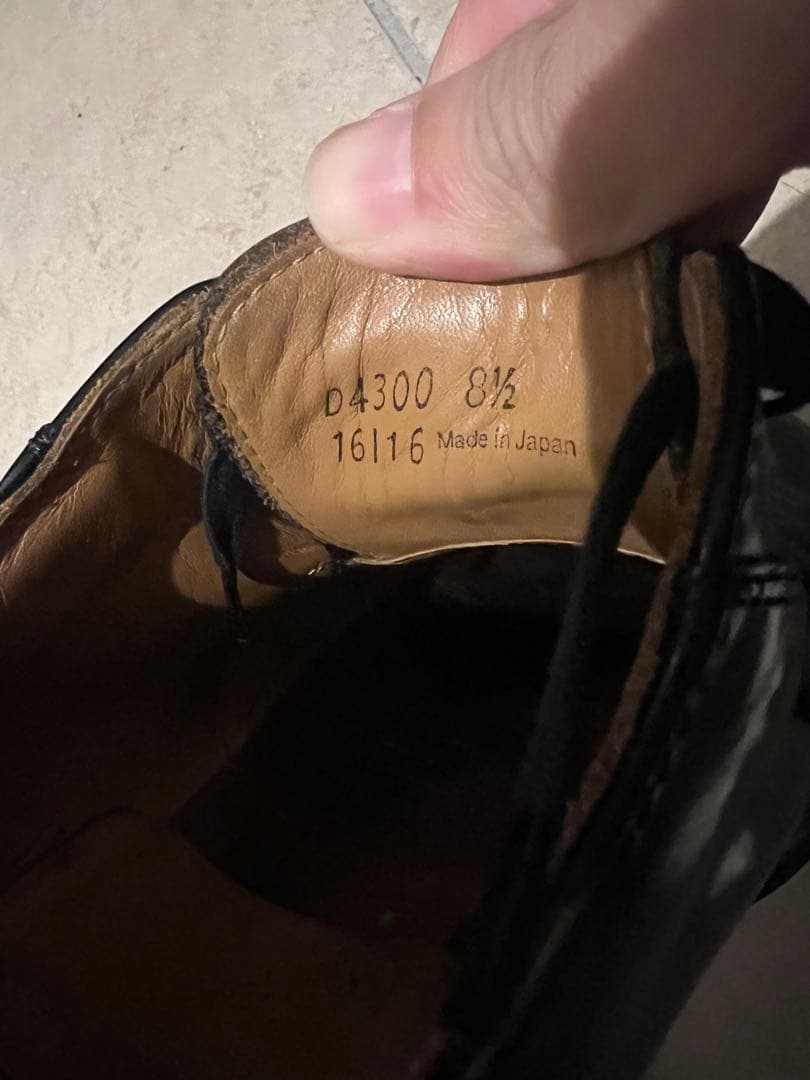 Dannerダナーガラスレザーポストマンシューズ