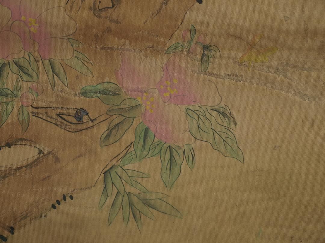 中国北宋時代の人物図　肉筆絵　激安骨董品 BD272A13-2