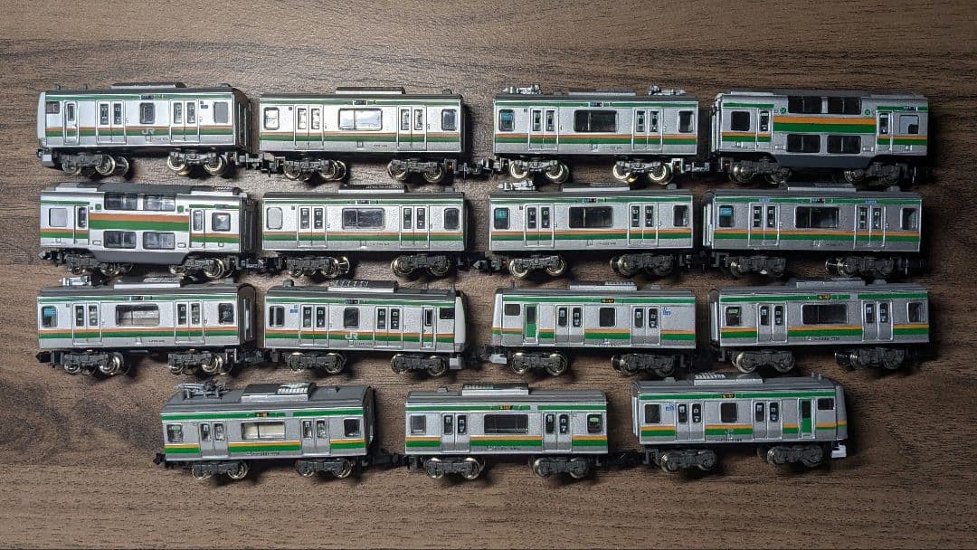 上野東京ライン E231-1000 E233-3000 Bトレ