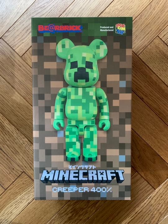 ベアブリック マイクラ クリーパー 400% minecraft