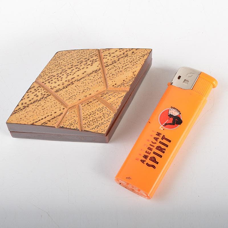 茶道具　加賀蒔絵師　中谷秀斉作　即中斉好　竹　菖浦香合　共箱　V　6635