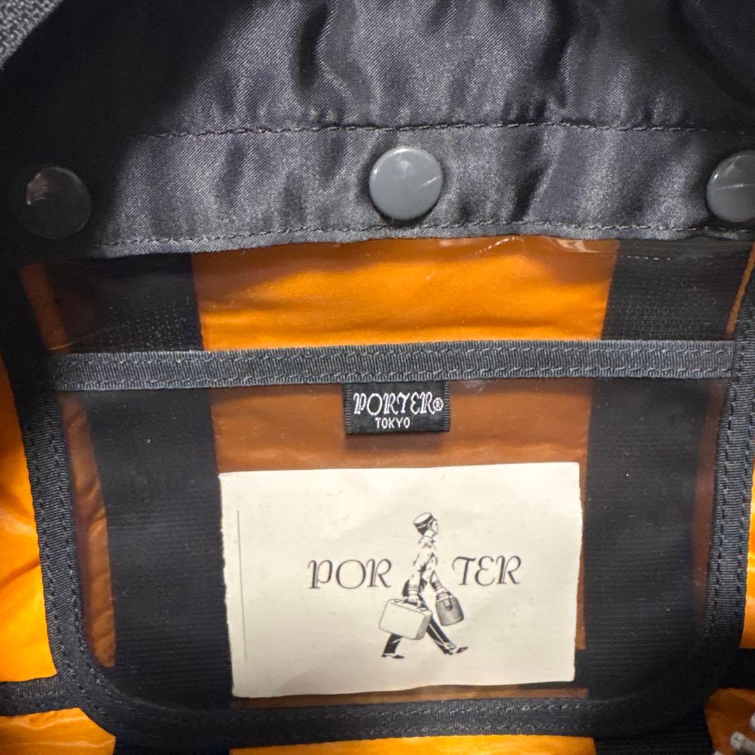 ポーター　タンカー　ダッフルバッグ　S ブラック