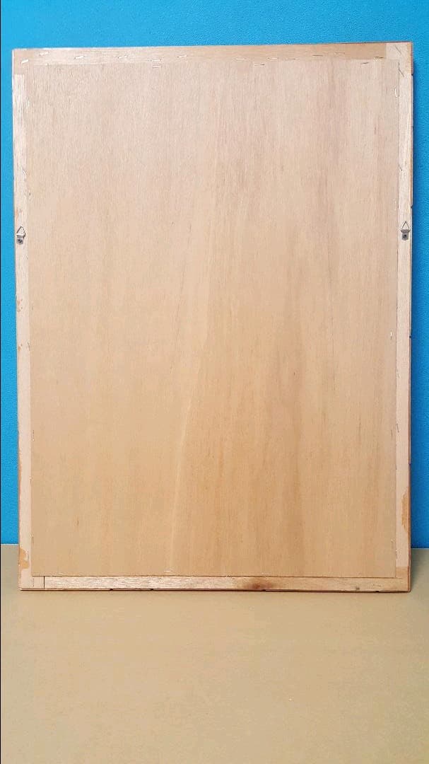 縁起物　高級 額　豊原国周作　まとい　JOA-83