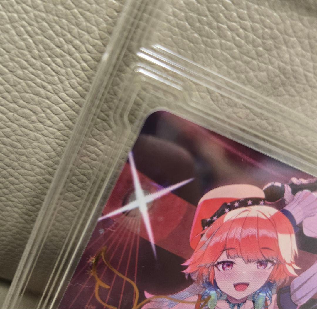 ホロライブ 箔押しサイン入りカード