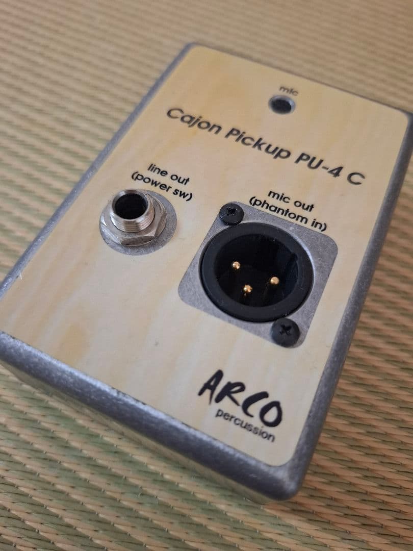 ARCO カホン用 ピックアップ マイク PU-4C 日本製 国産