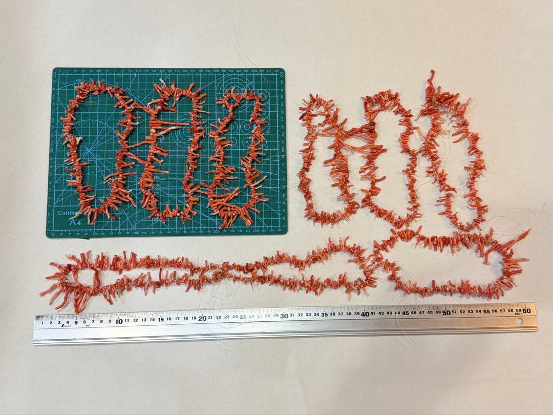 \"希少\" 珊瑚　ネックレス