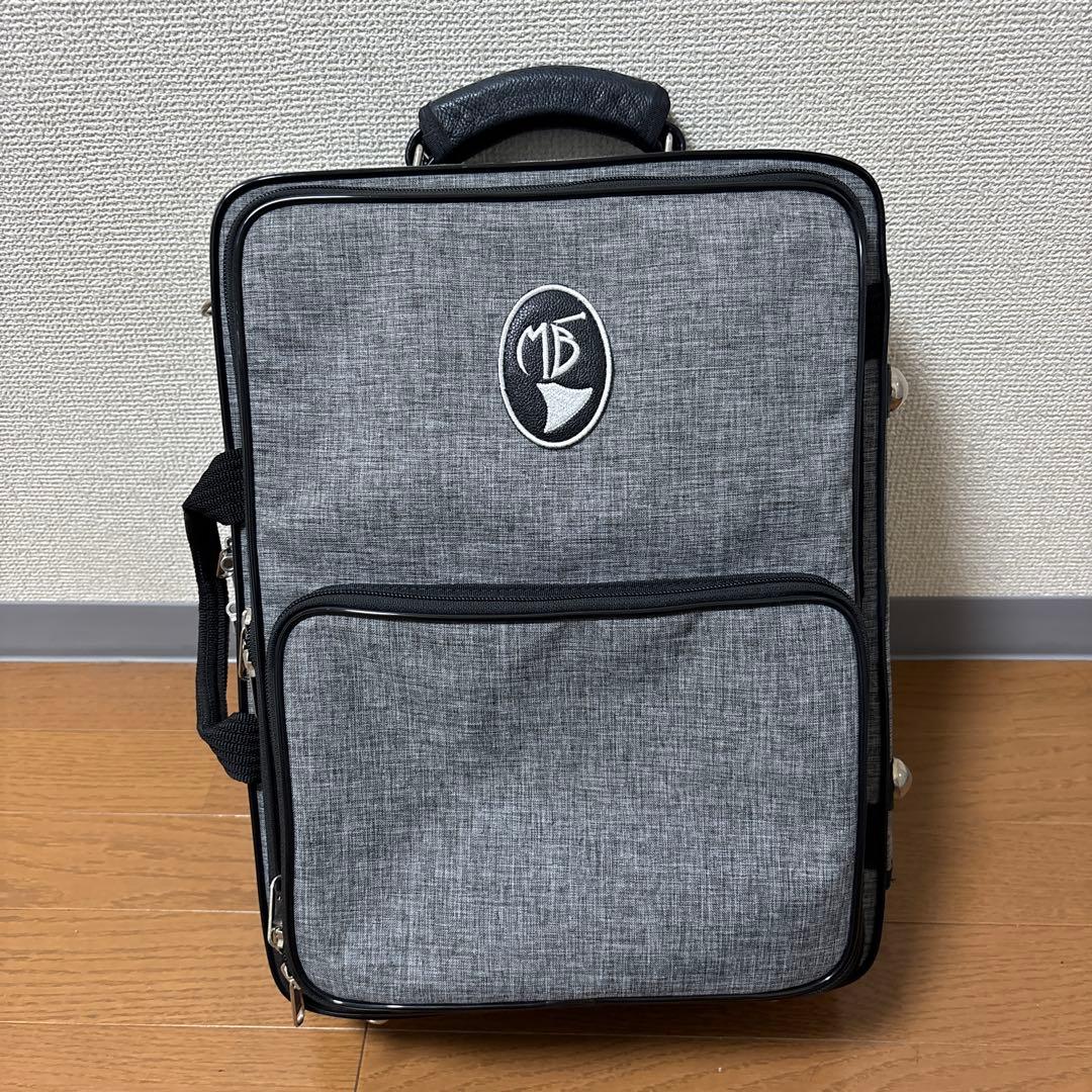 MBマーカスボナ クラリネットダブルケース（グレー）