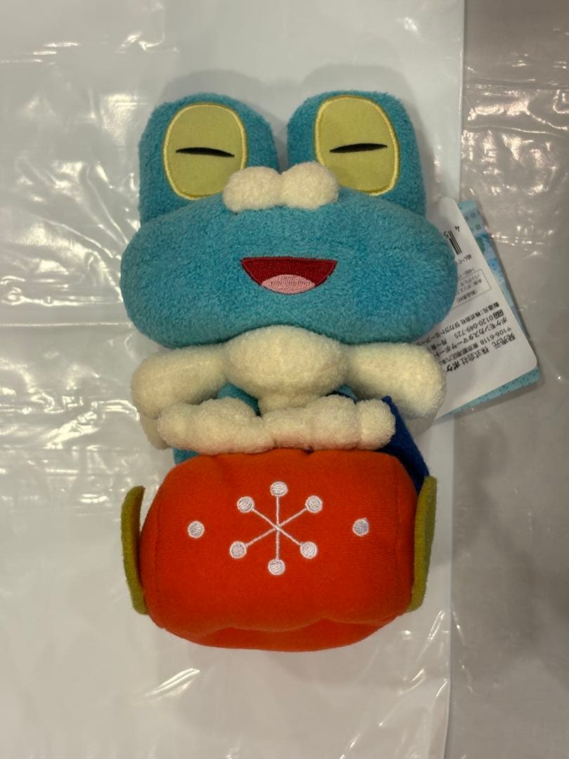 ポケモンセンターぬいぐるみ　ケロマツ　ぽかぽか雪遊び