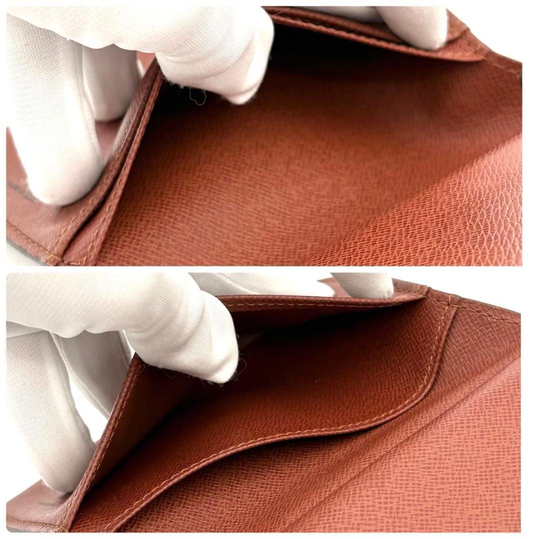 ルイヴィトン 折財布 がま口財布 モノグラム ヴィエノワ 茶 ブラウン 2160