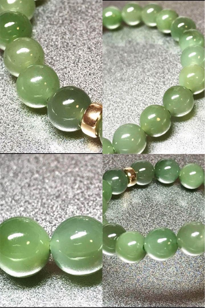 御専用商品　ネフライト・ブルーアパタイト・ラベンダーアメジストブレスレット