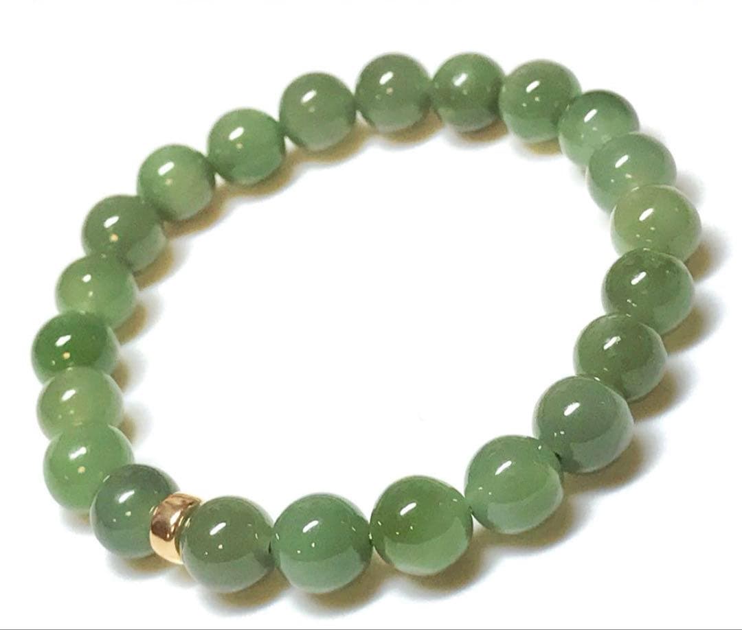 御専用商品　ネフライト・ブルーアパタイト・ラベンダーアメジストブレスレット