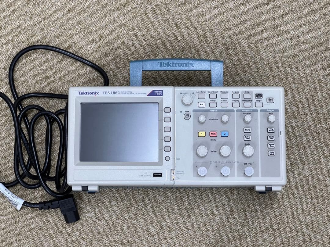 Tektronix デジタルオシロスコープ TBS1062