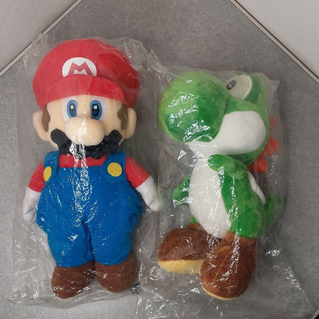 スーパーマリオ マリオパーティ5 マリオ ヨッシー ぬいぐるみ 2003年