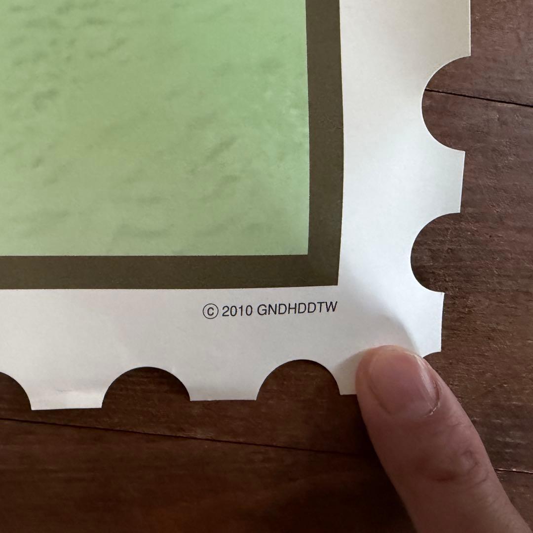 スタジオジブリ 借りぐらしのアリエッティ 種田陽平展 ★ 切手型 ポスター