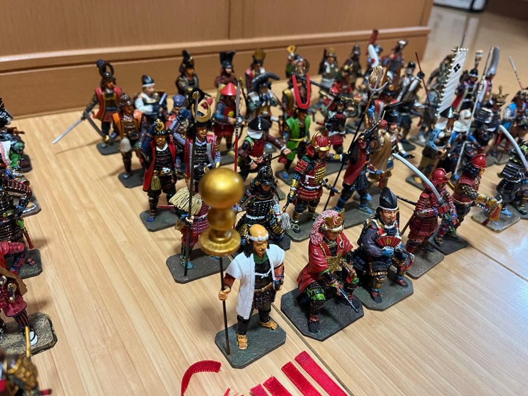 戦国覇王 デルプラド 戦国武将　フィギュアセット 75体　認定書付き