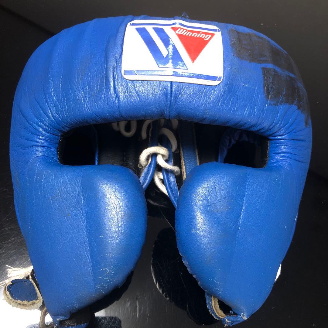 ウィニングヘッドギア　希少な青