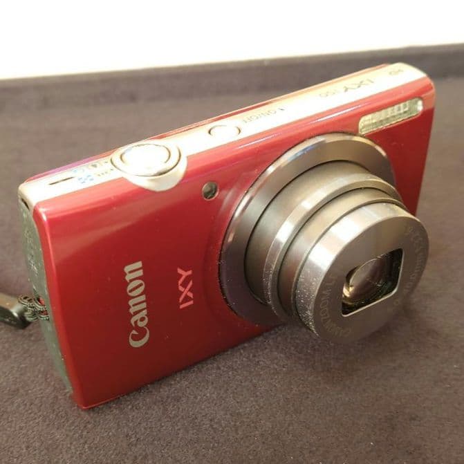 Canon IXY150 コンパクトデジタルカメラ レッド 付属品完備
