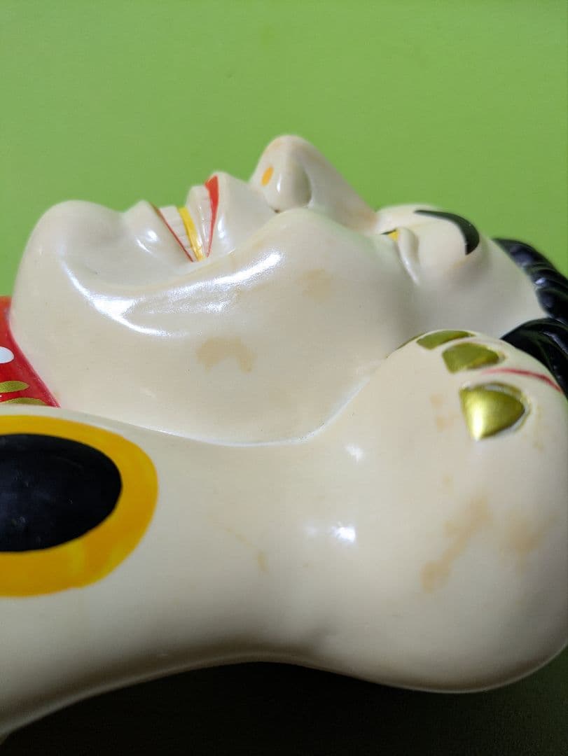 ビートたけし　招き猫　貯金箱　ソフビ　北野武　たけし軍団　元気が出るテレビ