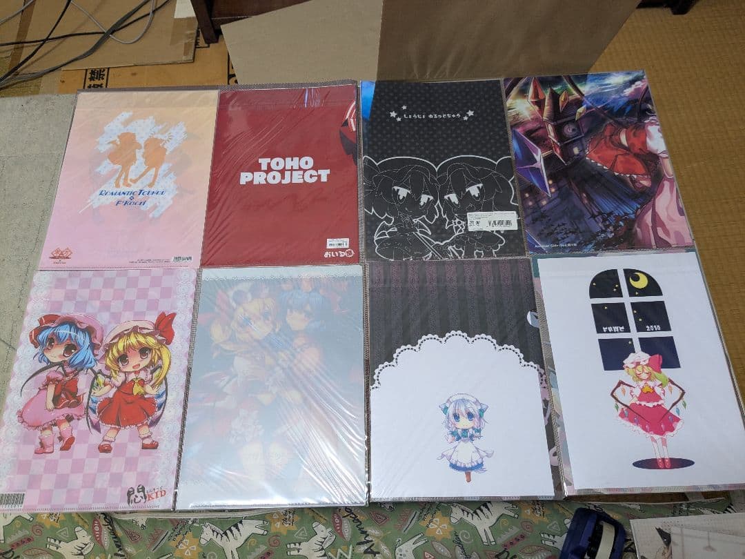 東方project　レミリア＆フラン　A4クリアファイルセット1