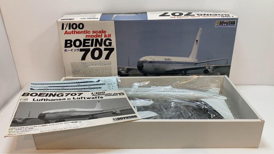 BOEING707 ボーイング　Lufthansa&Luftwaffe ドイツ
