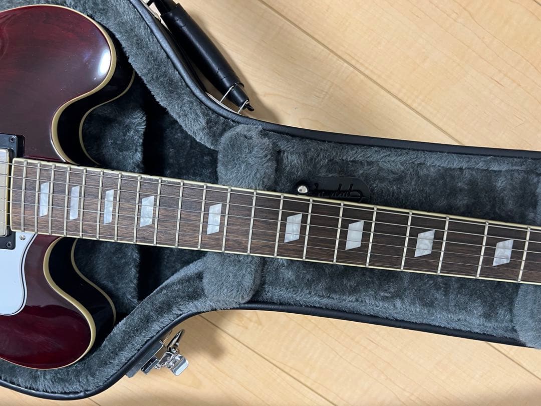 ギター Epiphone Riviera Noel Gallagher Wine Red