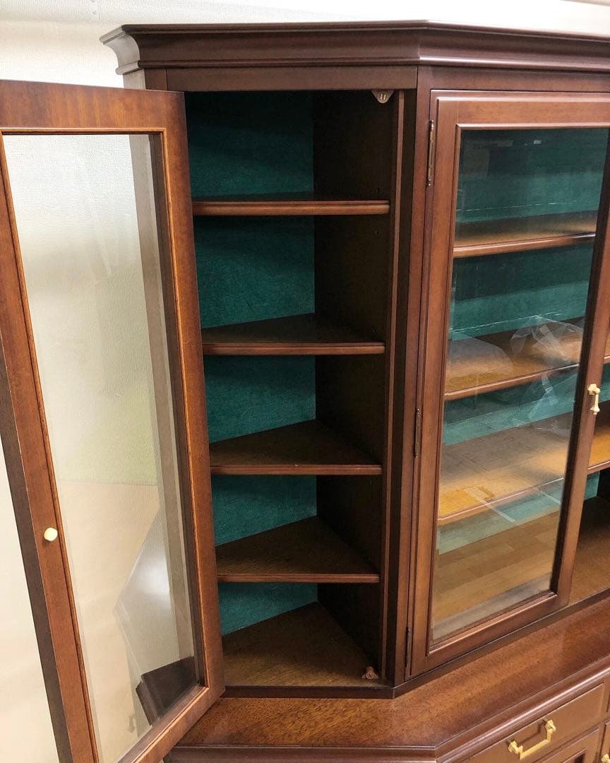 maruni マルニ木工 地中海シリーズ リビングボード カップボード 飾り棚