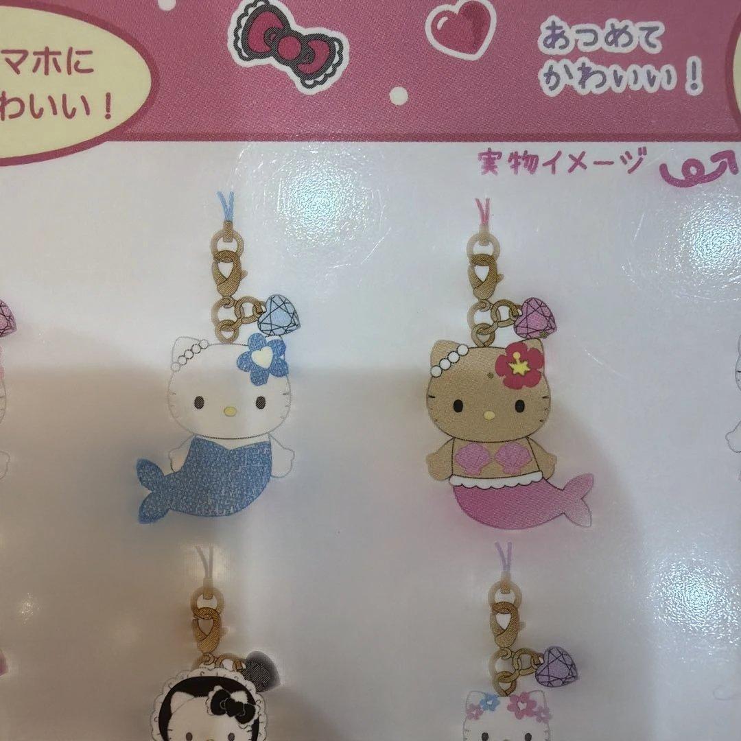 ハローキティ マーメイドストラップ 全8種　マスコットストラップ3 未開封