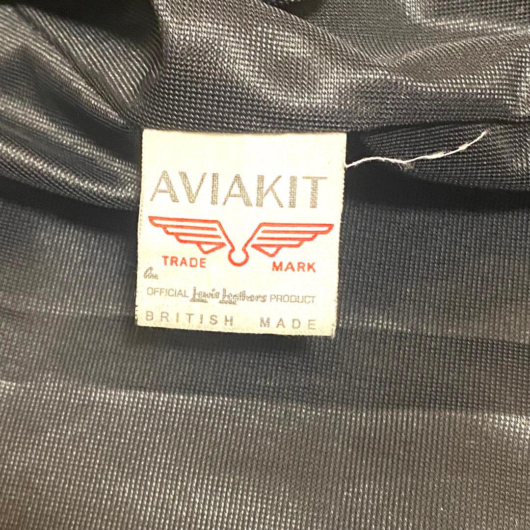 [レア美品]ルイスレザーリアルマッコイズドミネーター40ディアスキン黒