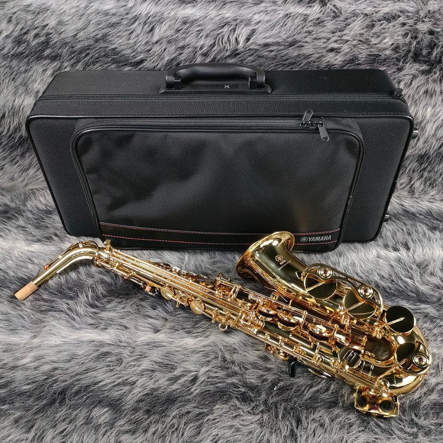 専用YAMAHA YAS-380 アルトサックス ゴールドラッカー ケース付