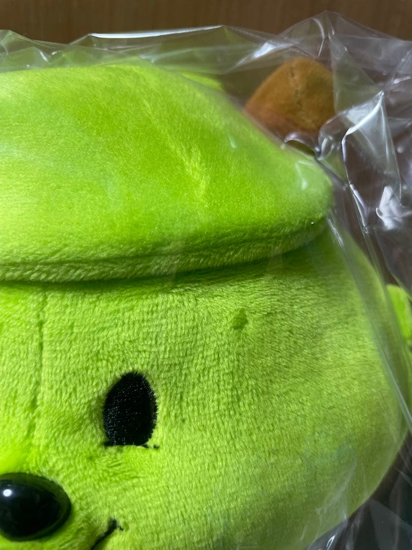 メメルぬいぐるみ　少し個性的位置にエクボ( ˊ̱˂˃ˋ̱ )