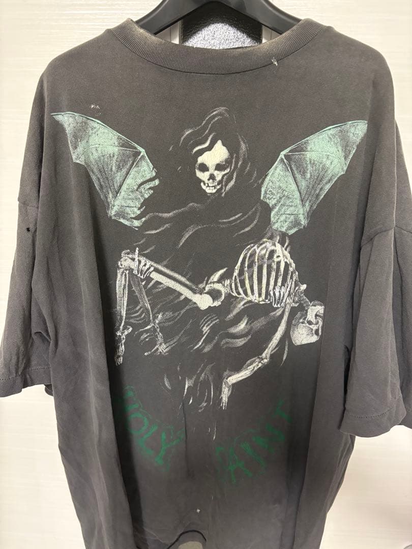 25SS セントマイケルTEE HOLY SAINT / BLACK