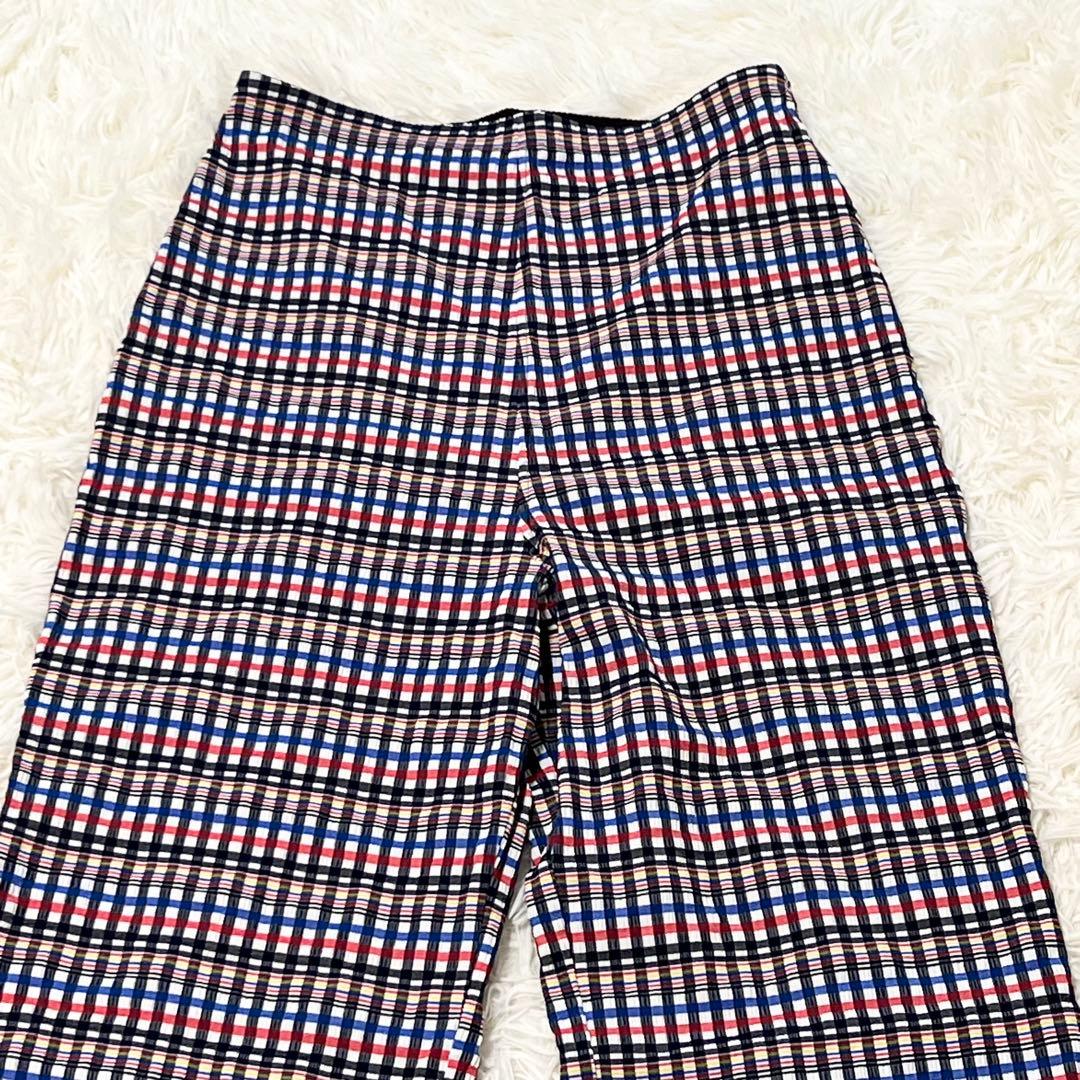 極美品✨nagonstans 水陸両用 TIANA チェックパンツ 38