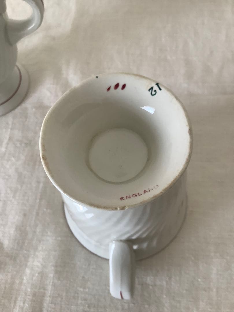 レア　イギリス　アンティーク　OXO コーヒーカップ　セット